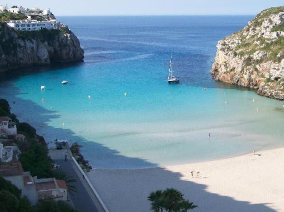 Precioso Apartamento Piscinas Cala En Porter Cala En Porter  Zewnętrze zdjęcie